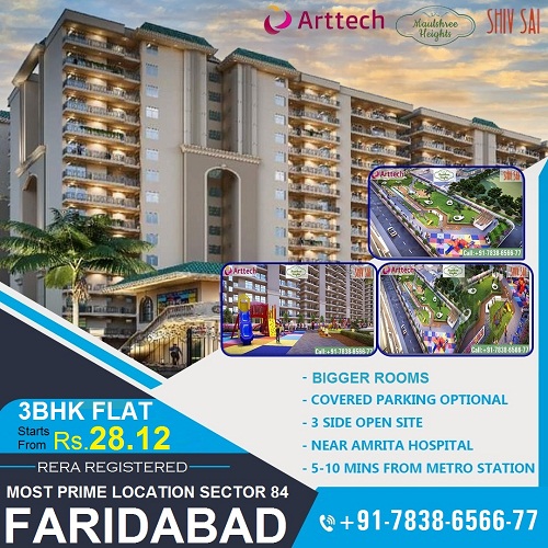 MAULSHREE HEIGHTS, ARTTECH – SHIV SAI, SECTOR 84, FARIDABAD