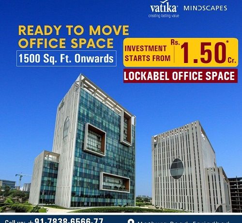 VATIKA MINDSCAPES – LOCKABLE OFFICE SPACES