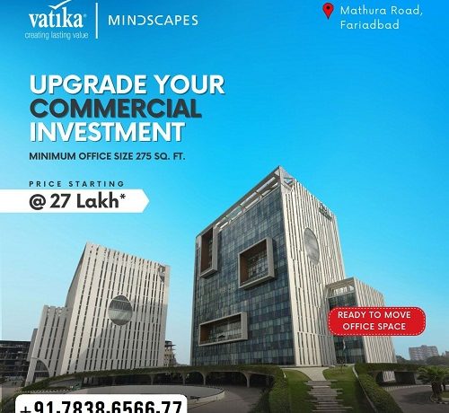 VATIKA MINDSCAPES – OFFICE SPACE, RETAIL SHOPS, FOOD COURT