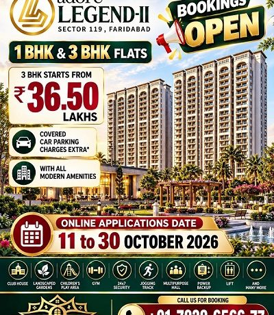 ADORE LEGEND II, SECTOR 119, FARIDABAD