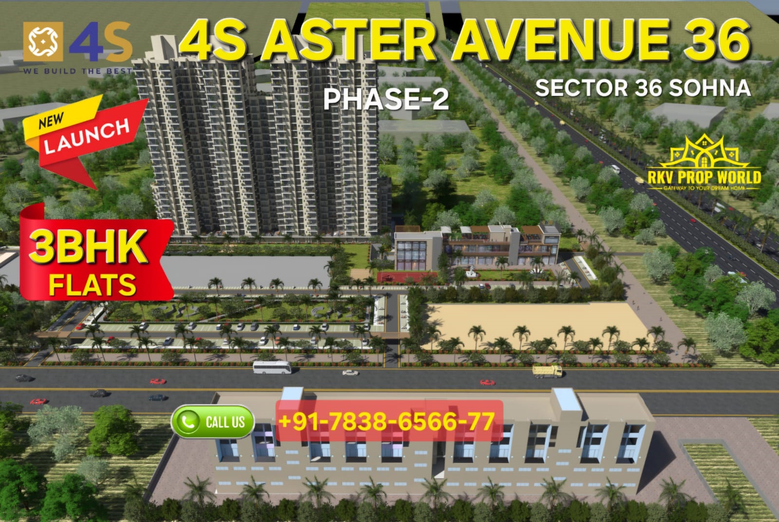 4S ASTER AVENUE 36 – PHASE 2, SOHNA SECTOR 36, GURGAON