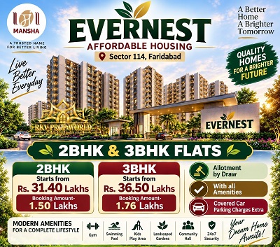 MANSHA EVERNEST, SECTOR 114, FARIDABAD