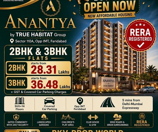 ANANTYA BY TRUE HABITAT SECTOR 110A FARIDABAD